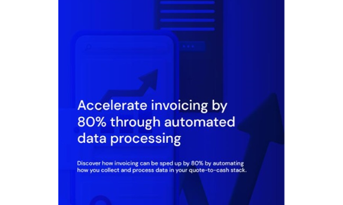 Accelerate invoicing by 80% thanks to automated data processing